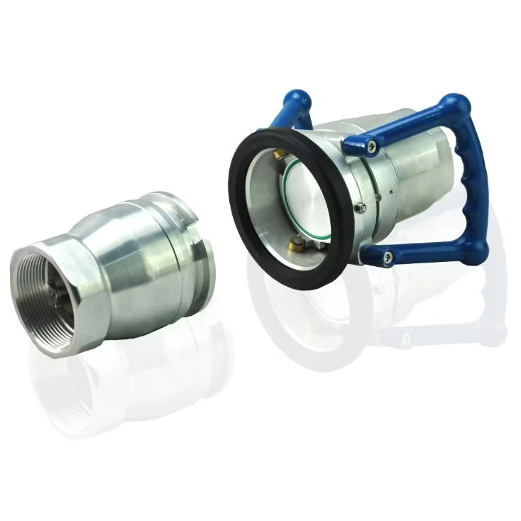 Dry-Disconnect Coupling